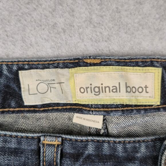 Loft Jeans Womens Size 4 Original Boot 30" Waist - Picture 11 of 16